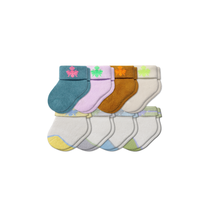 marine blue green mix / 0-6m