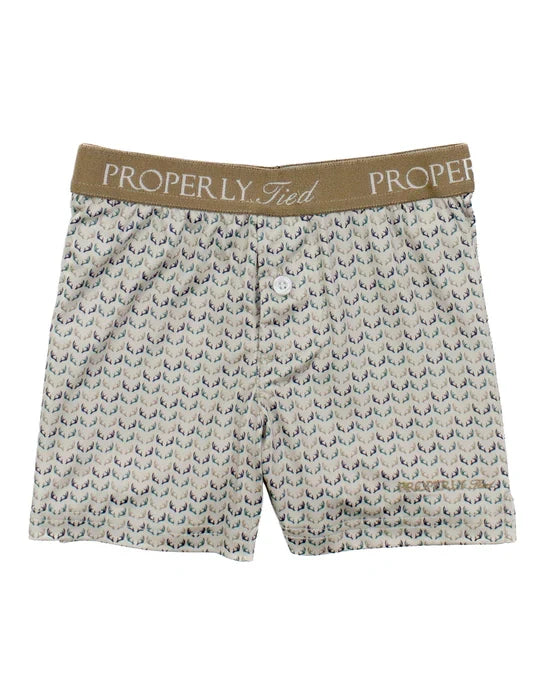 Boys Inlet Boxer Antlers