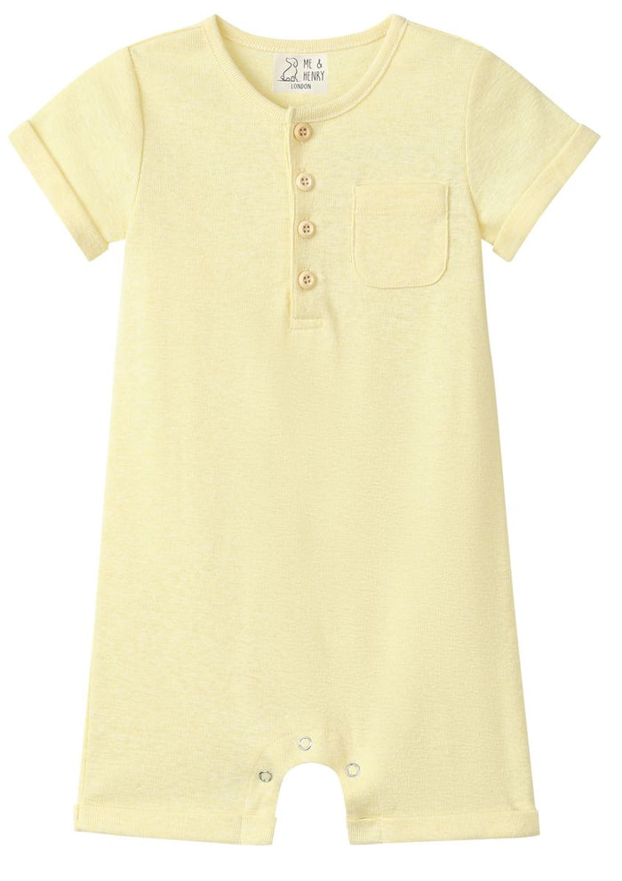 CAMBORNE romper - Lemon