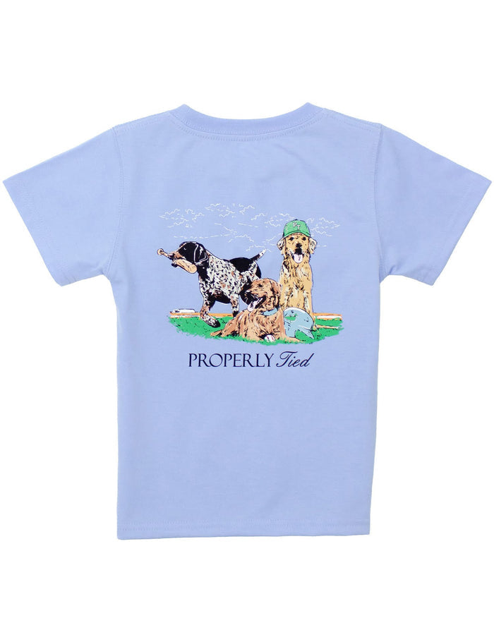 Diamond Dogs Short Sleeve Tee – Light Blue