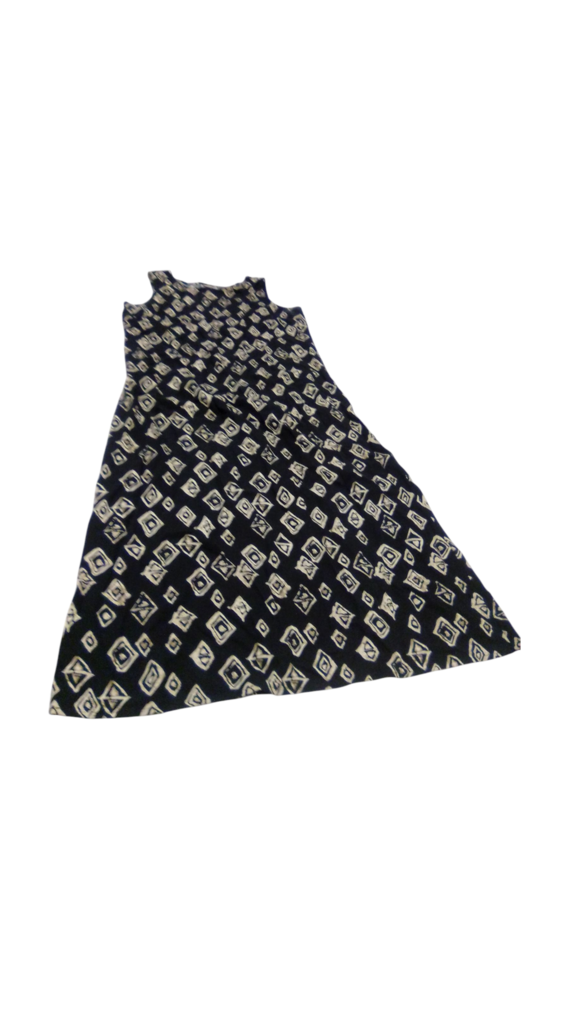 Dress: Black/Pattern