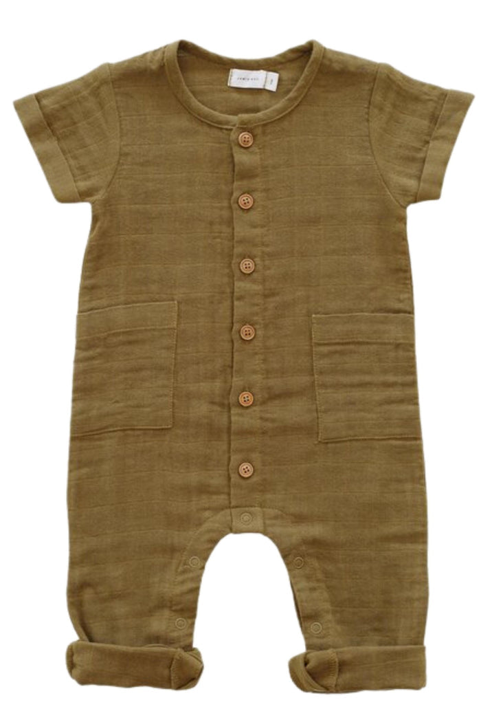 Jamie Kay Ryan Onepiece - Gold-coloured Boy Outfit Australia - Boy Outfits For Hire - Boy Outfits For Photoshoots