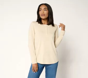 Knit Henley Top