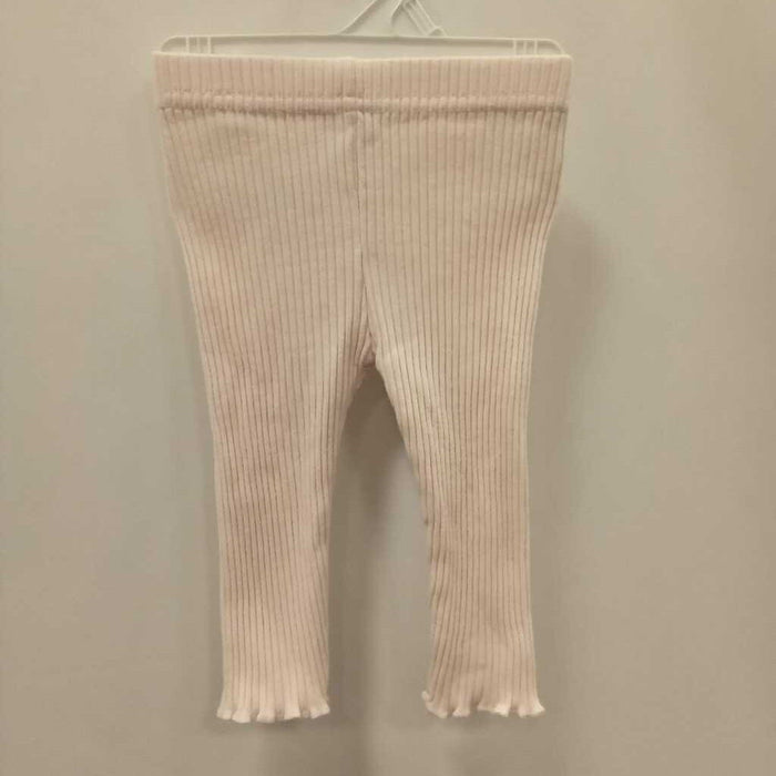 Leggings Ribbed Ruffle Ankles