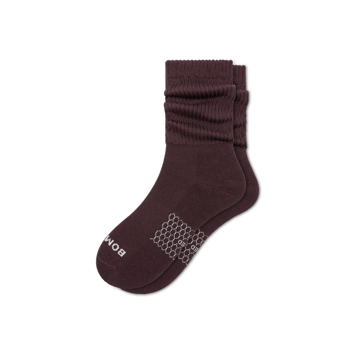 Men's Slouchy Rib Calf Socks