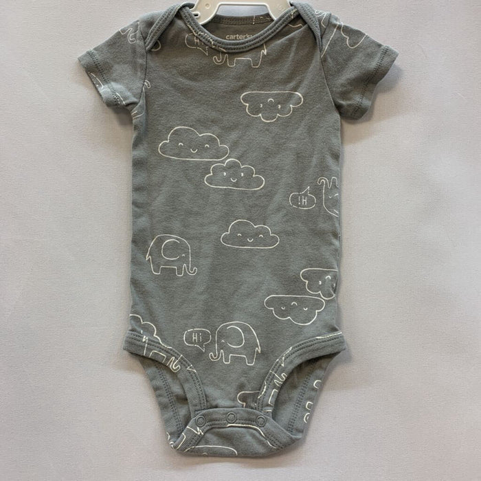 onesie: cloud design