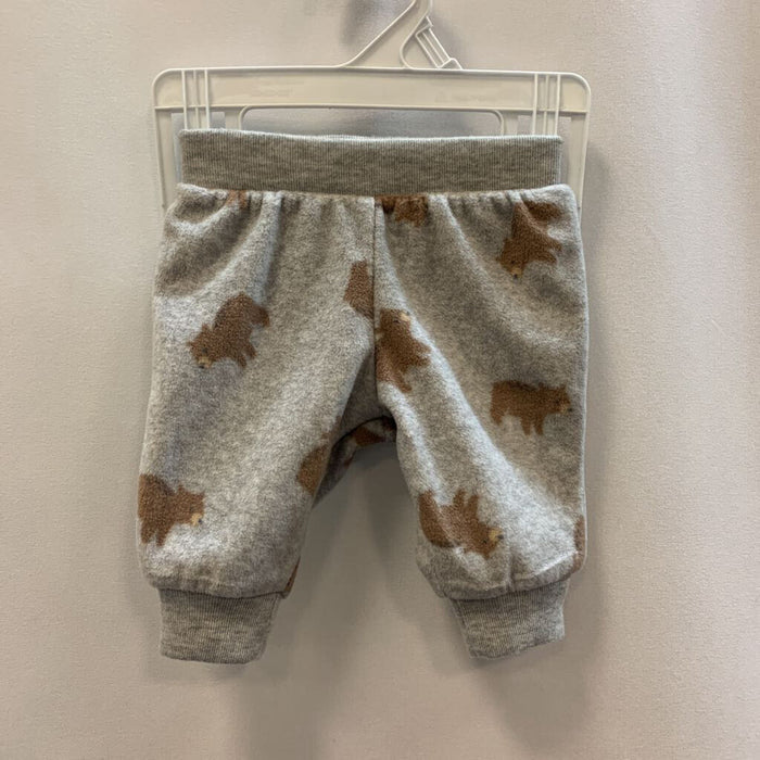pants: elastic waist bear