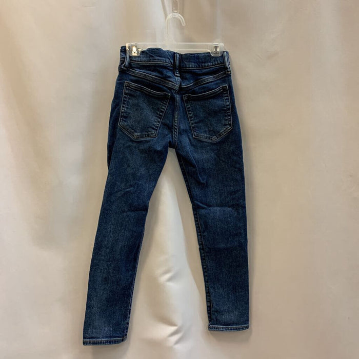Pants: Slim Taper Adjustable Denim