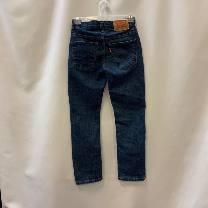 Pants: Stretchy Waist Straight Jeans
