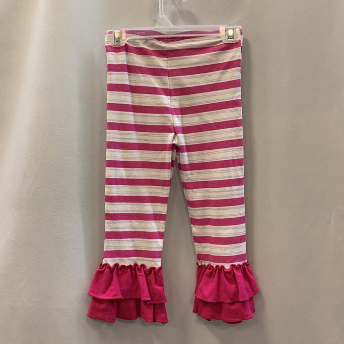 Pants: Striped with Ruffle Ankles