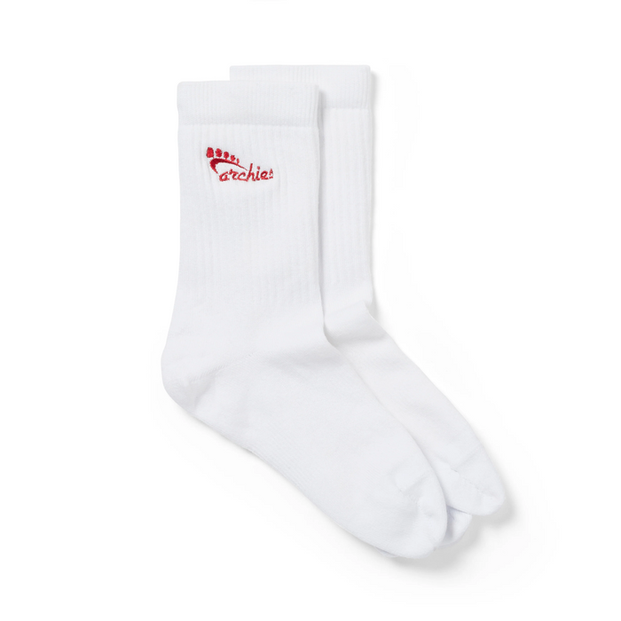 Performance Toe Sock - White