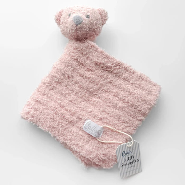 Petal Pink Little Snuggles Lovey - Bear