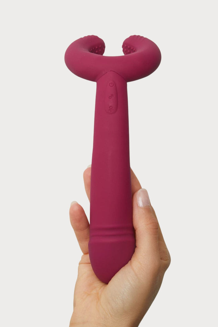 Love to Love Please Me Multi-Use Vibrator Plum Star