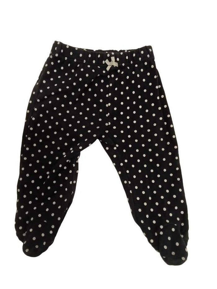 Poke a dot Footed pants