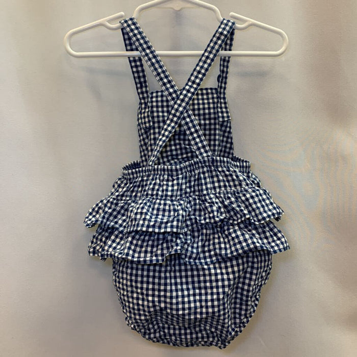 Romper: Checkered Tank Top