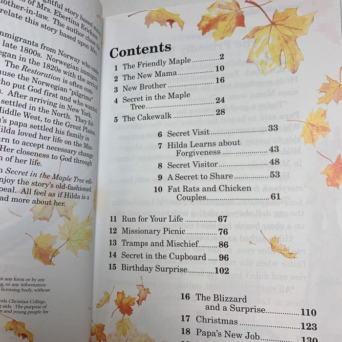 Secret in the Maple Tree