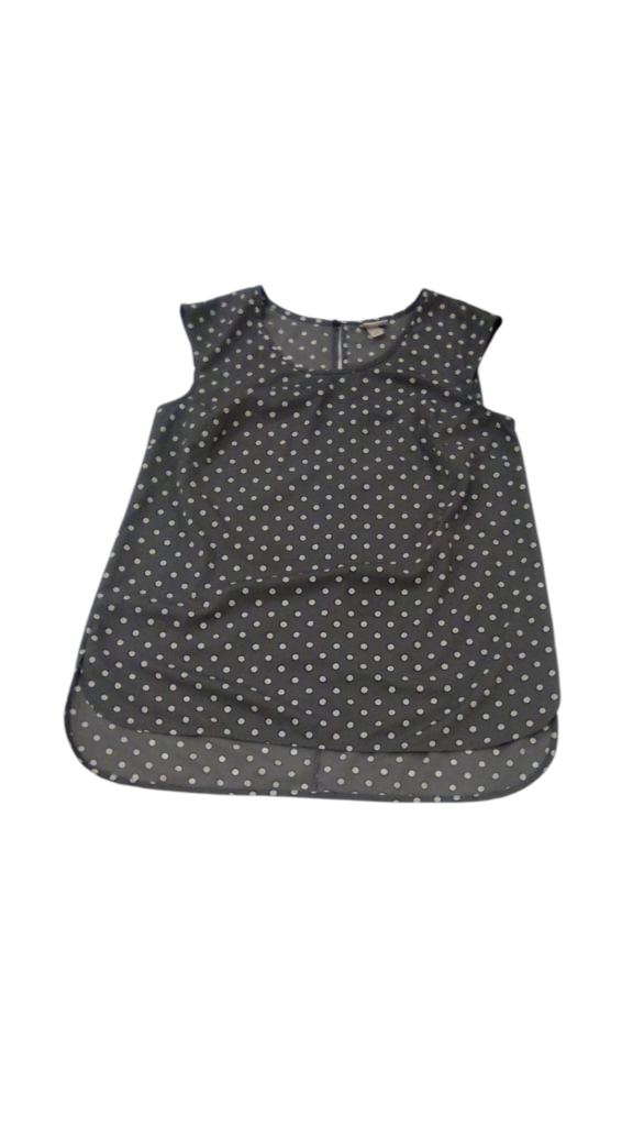 Shirt: Gray Sleeveless