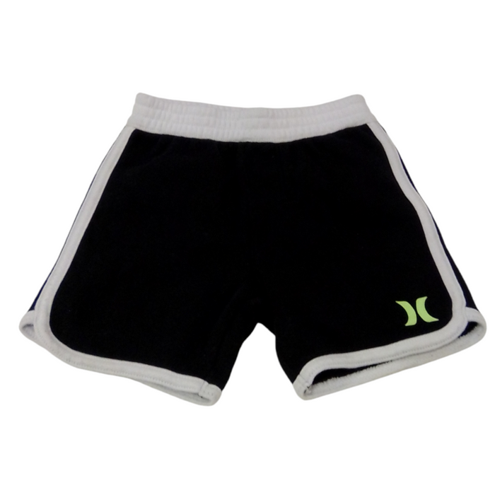 Shorts: Black/white Strip