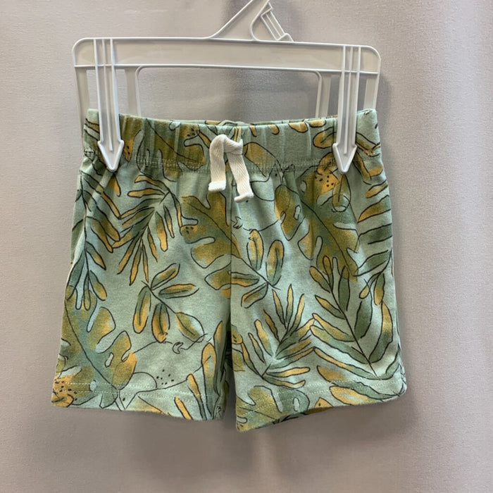Shorts Drawstring Palm Leaves