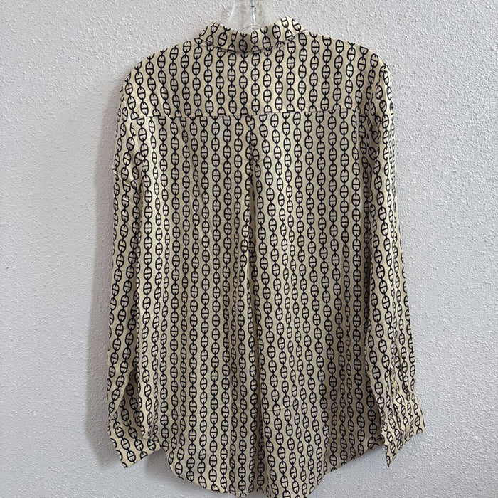 silky chain print