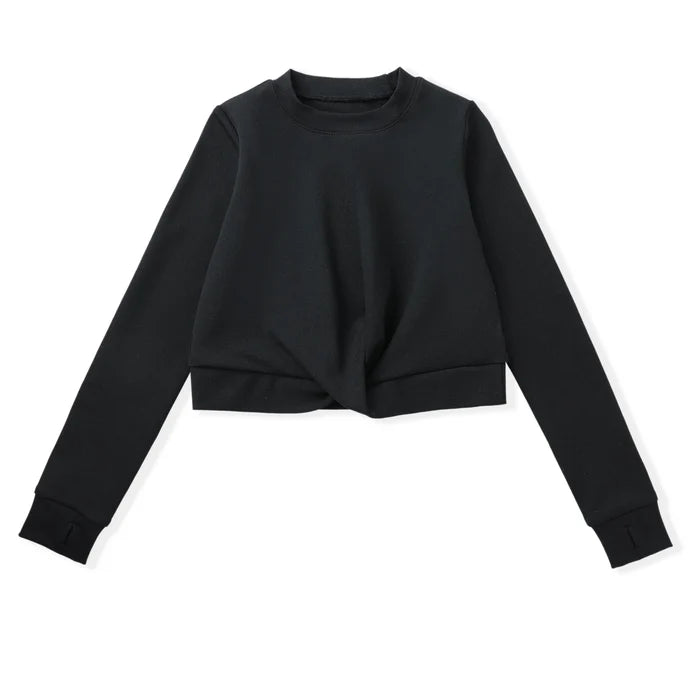 Swoon Baby Black Knot Active Top
