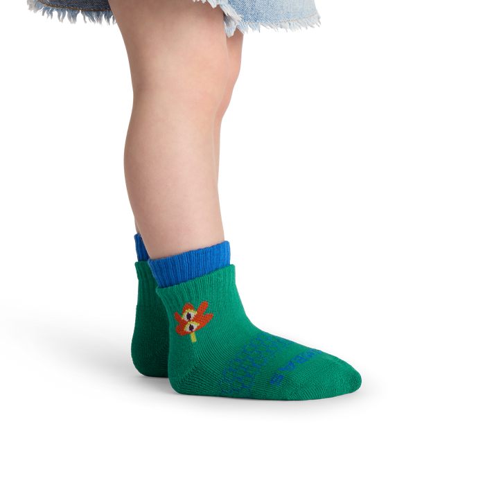 Toddler Eye Spy Gripper Calf Sock 4-Pack