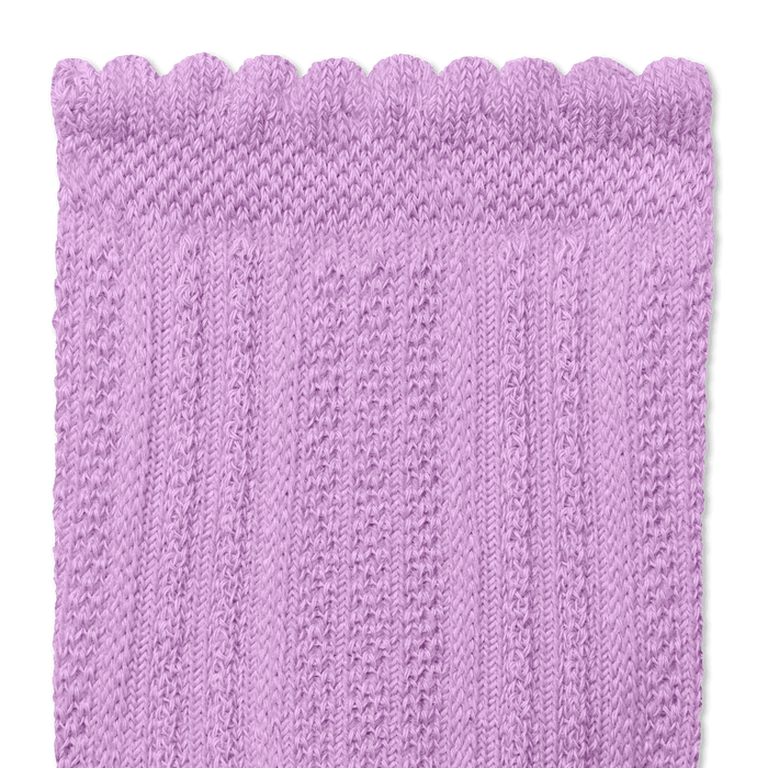 Toddler Pointelle Calf Sock 4-Pack