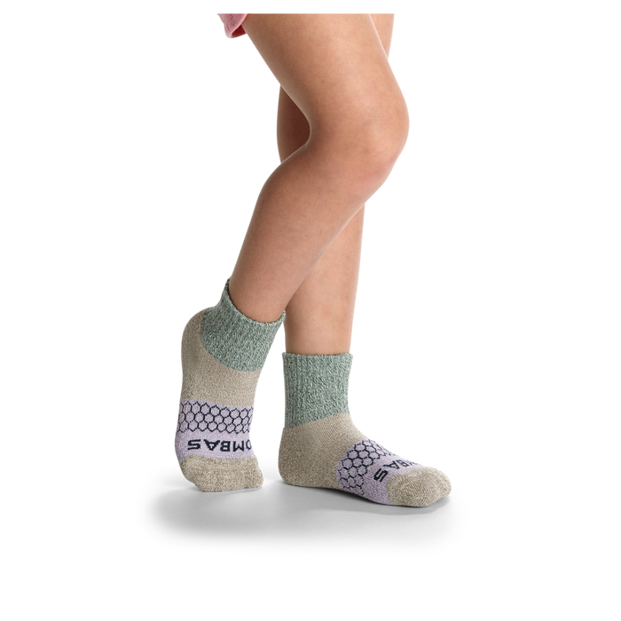 Toddler Tri-Block Calf Sock 4-Pack