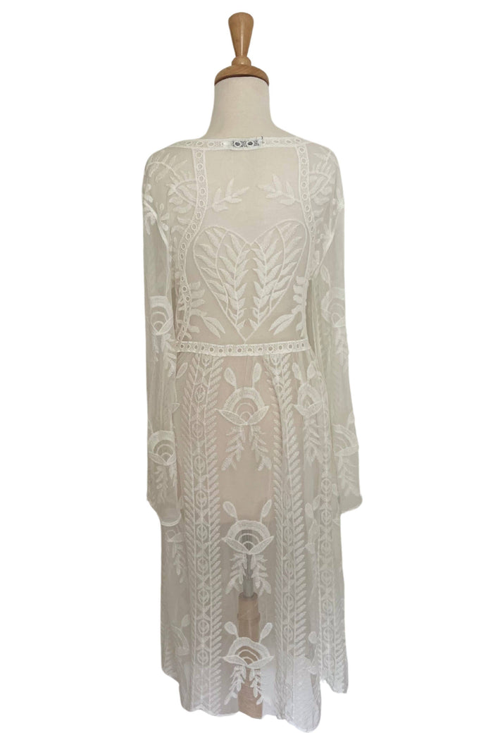 Lace Baby Shower Dress for Petite Ladies - Lace Wedding Dress for Petite Ladies