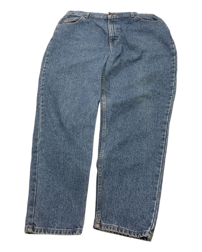 Womens 100% Cotton Relaxed Jean