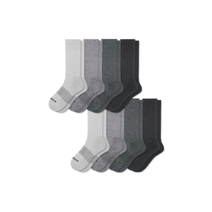 Women's Marl Calf Sock 8-Pack