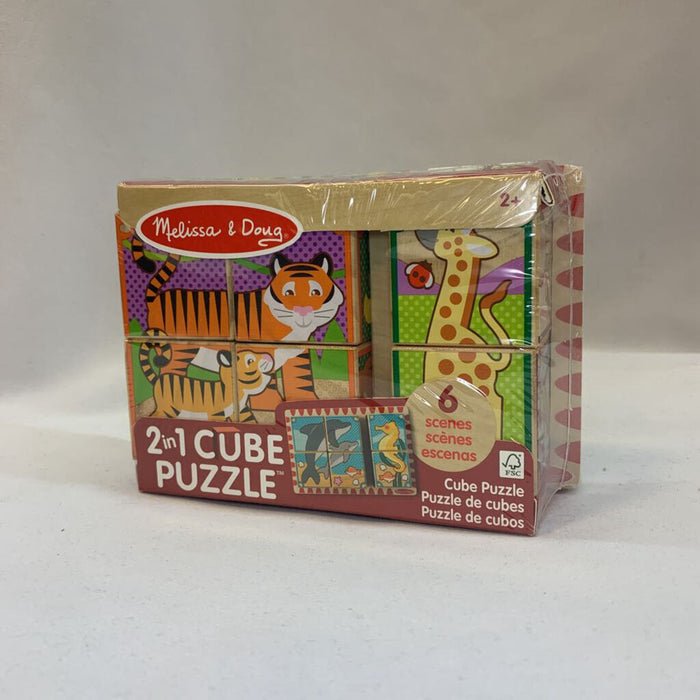 2 in 1 Cube Puzzle