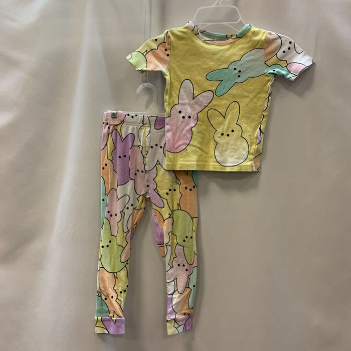 2 Pc Sleeper: Short Sleeve Bunnies
