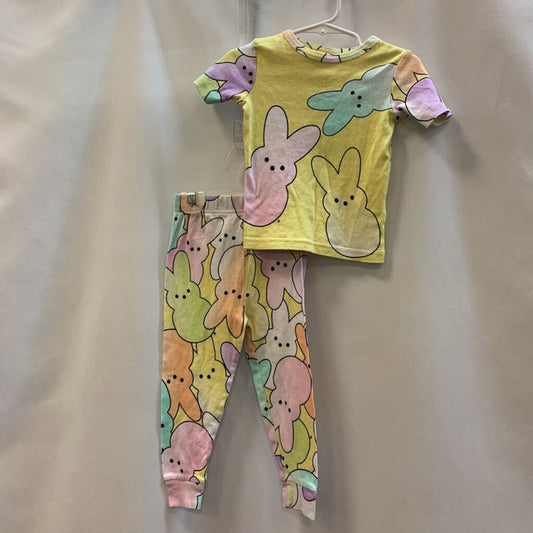 2 Pc Sleeper: Short Sleeve Bunnies