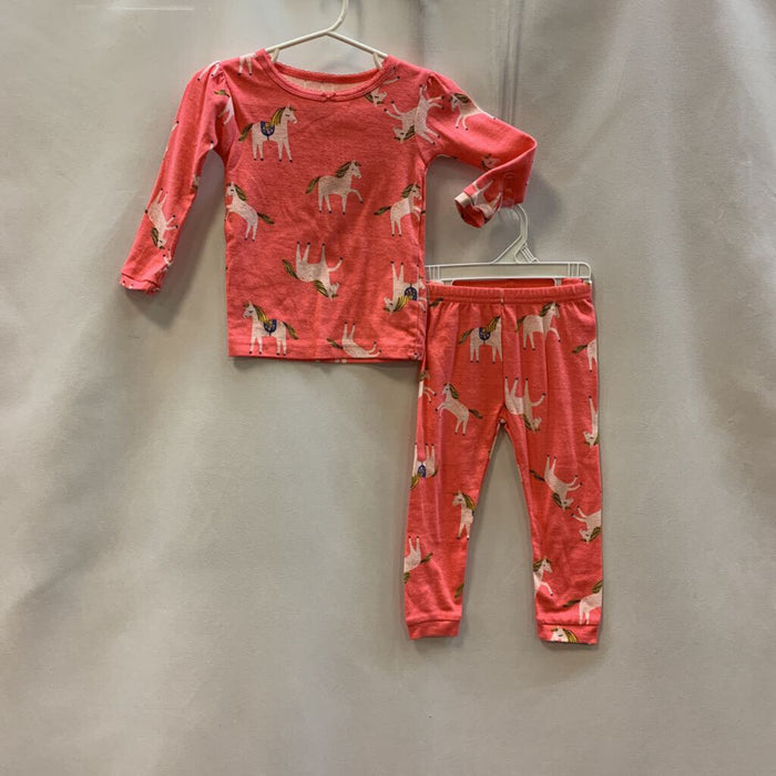 2pc Sleeper: Long Sleeve & Pants Horses