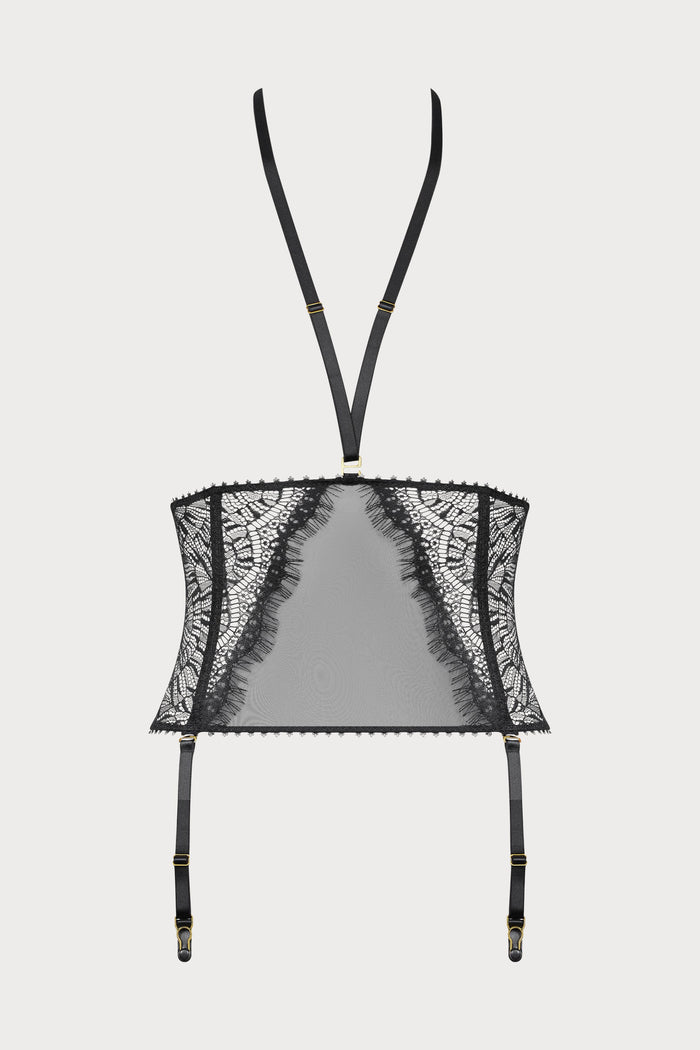 Maison Close Accroche Coeur Waist Cincher Black