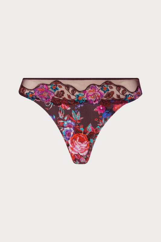 Aveu en Fleurs Thong