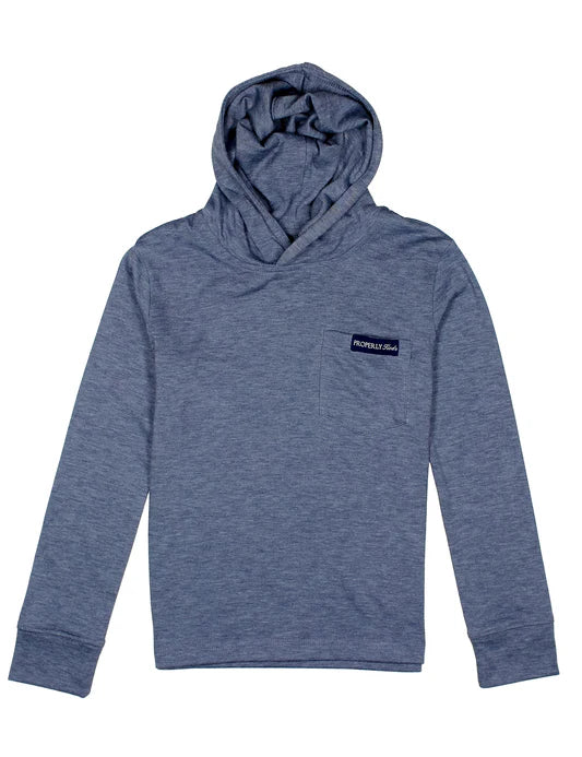 Boys Portland Hoodie Denim
