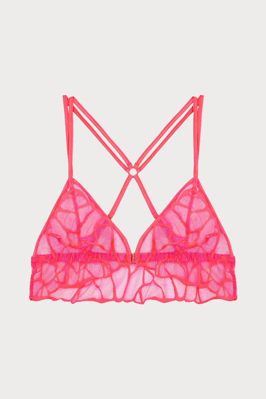 Cleo Coral Boudoir Bra