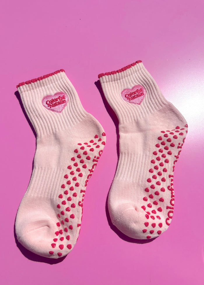 Colorful Natalie Grip Socks