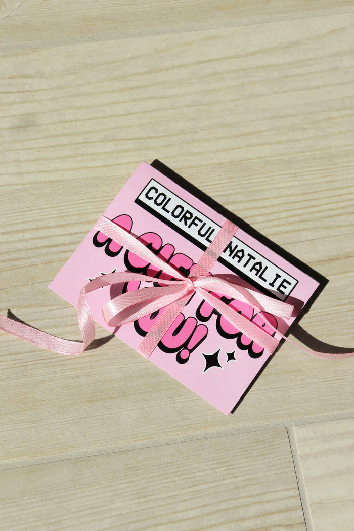 Colorful Natalie Physical Gift Card