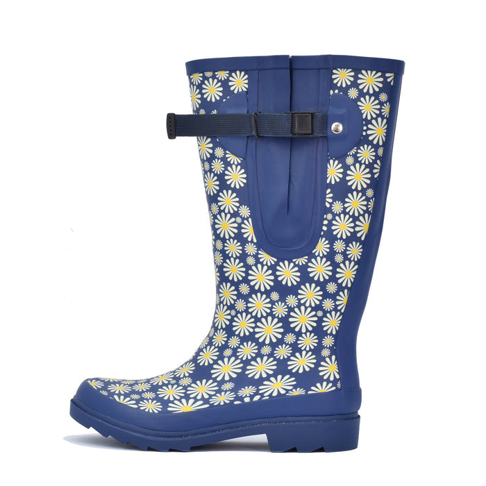 flower wellies