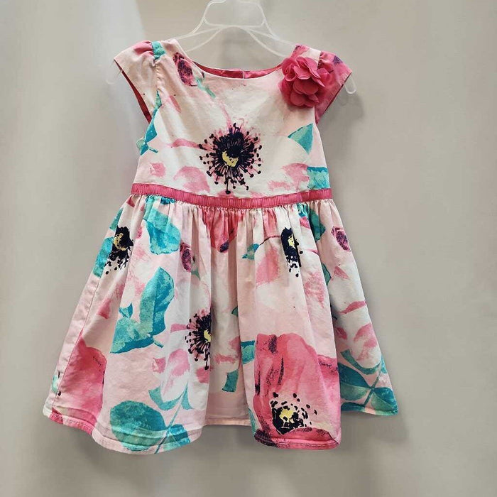 Dress: Ribbon Waist with flower detail