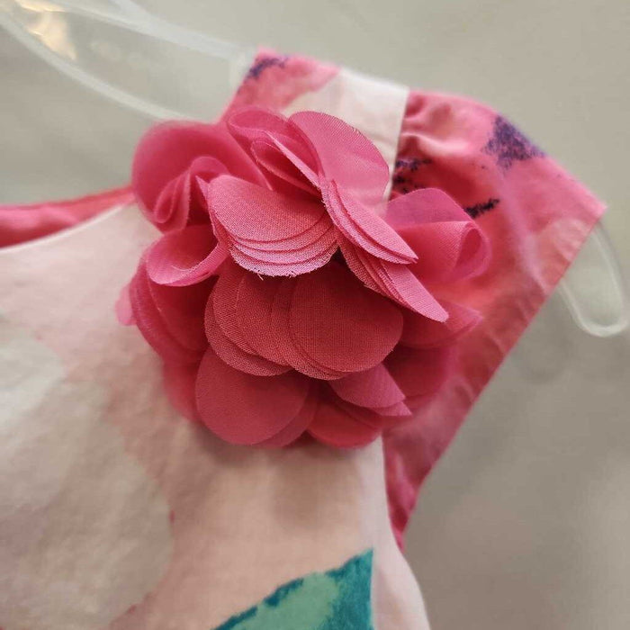 Dress: Ribbon Waist with flower detail