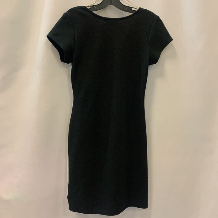 Dress: Short Sleeve Wrap Style Short
