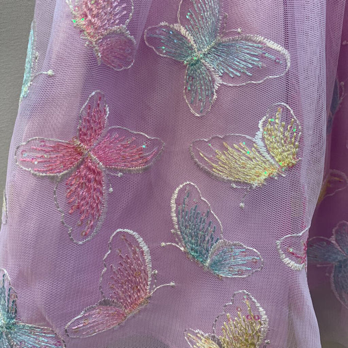 Dress: Sleeveless Butterfly