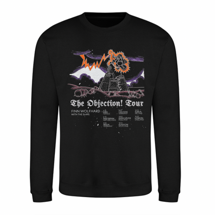 Finn Wolfhard EU/UK Tour 2025 Sweatshirt - Bingo Merch