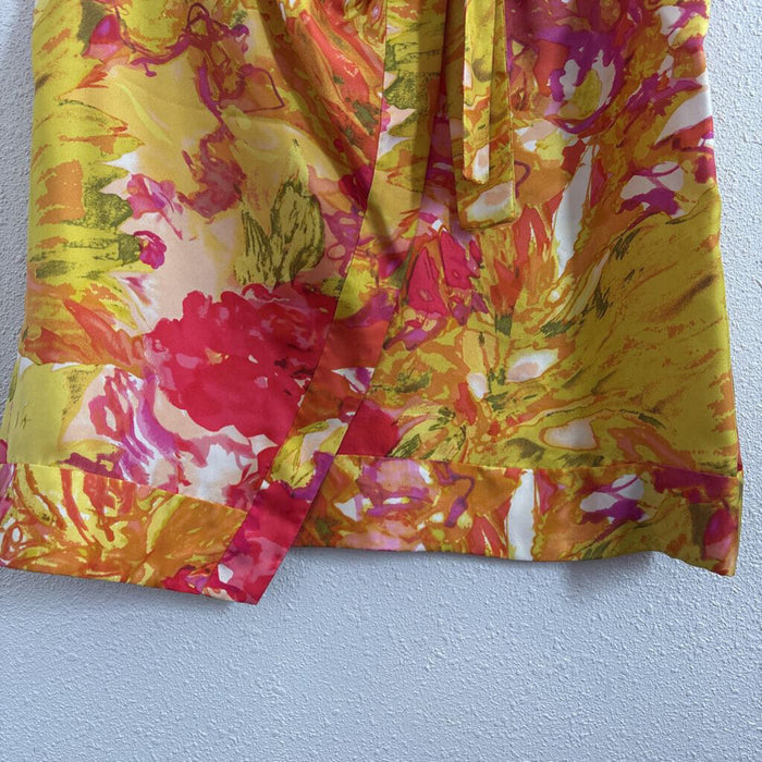 floral silk