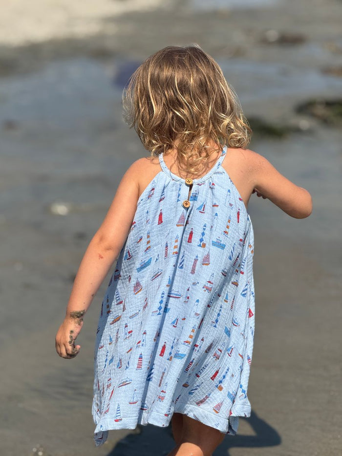 Florrie Dress - Lighthouses