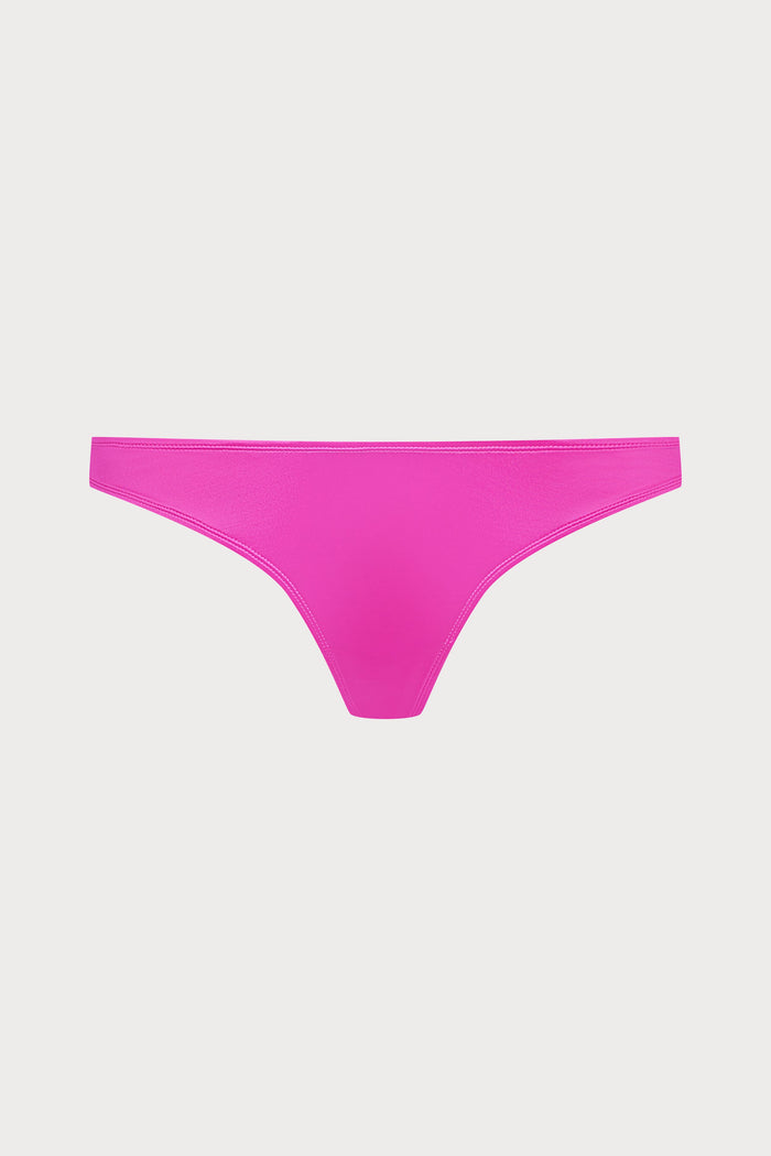 French Kiss Pink High Cut Tanga, Size S (UK 6-8)
